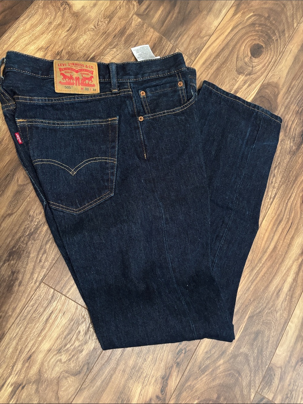 Levi's Men's Dark Blue Straight Jeans